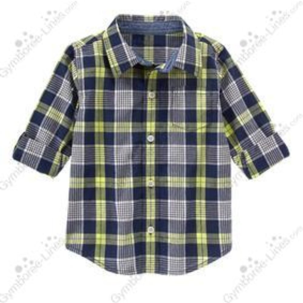 Gymboree 2015 Ski Patrol LS Button up Shirt